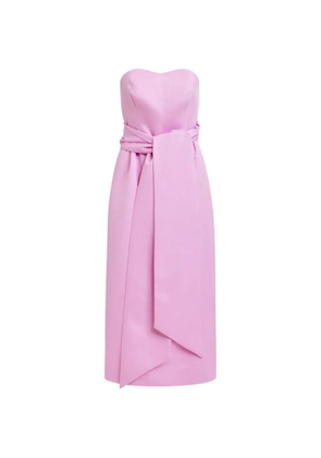 Essentiel Antwerp Juror sleeveless belted midi dress - Pink