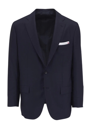 Kiton cashmere blazer - Blue
