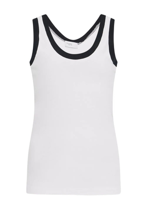 Rosetta Getty scoop-neck tank top - White