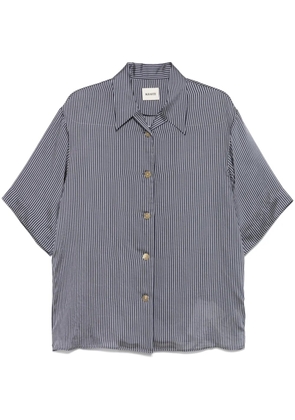 KHAITE striped shirt - Blue
