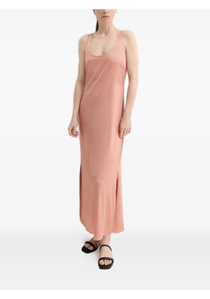 Marc O'Polo side-split maxi dress - Orange