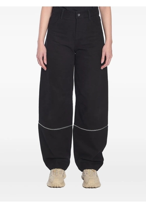 Moncler cotton baggy pants - Black