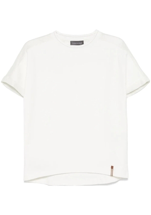 Lorena Antoniazzi panelled T-shirt - White
