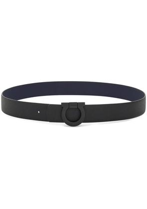 Ferragamo Gancini leather belt - Black
