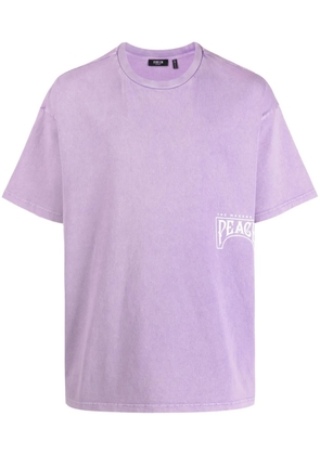 FIVE CM Peace cotton T-shirt - Purple