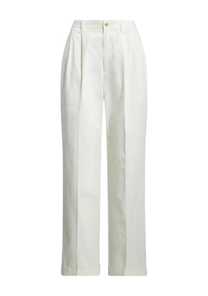Polo Ralph Lauren high-rise trousers - White
