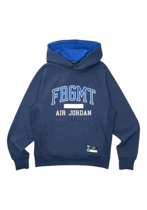 Jordan x Fragment fleece hoodie - Blue