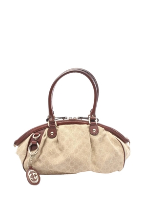 Gucci Pre-Owned 2016-2026 GG Canvas Sukey Sachel shoulder bag - Brown