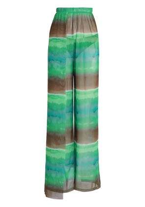 Amir Slama x Jade Picon tulle trousers - Green