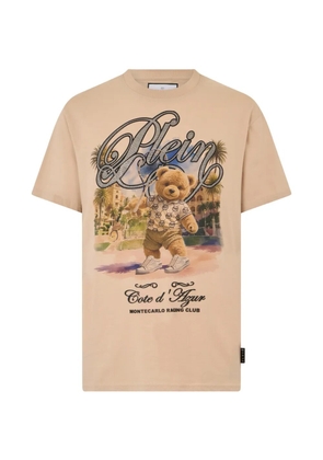 Philipp Plein teddy tennis round-neck T-shirt - Neutrals