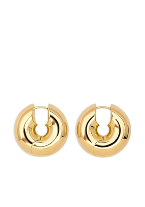 Tom Wood large Sphere hoop earrings - Gold