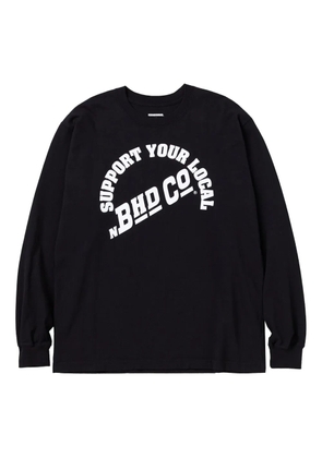 Neighborhood printed long-sleeve T-shirt - Black