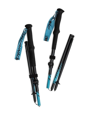 DYNAFIT striped trekking poles - Black