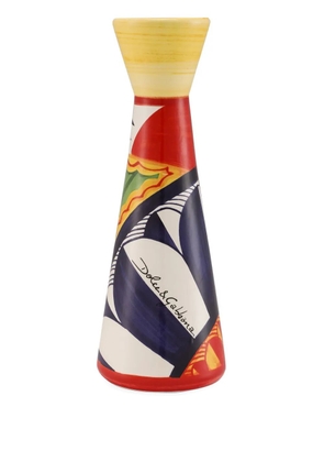 Dolce & Gabbana medium ceramic candle holder (30cm) - Blue