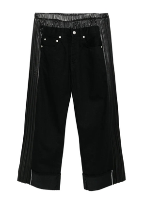 Junya Watanabe MAN x Levis gathered jeans - Black