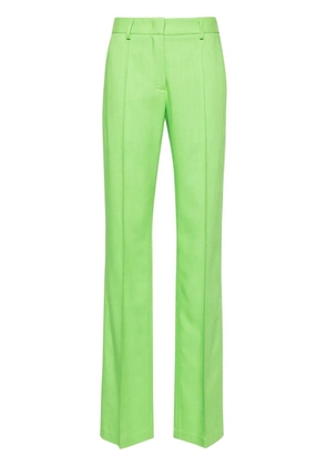 MSGM straight-leg tailored trousers - Green