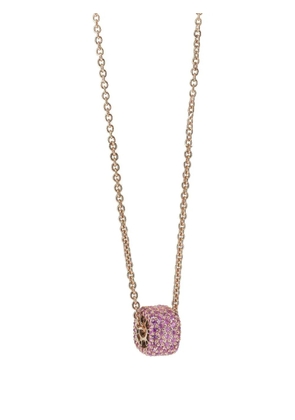 FULLORD 18K rose gold Ghost multi-stone pendant - Pink