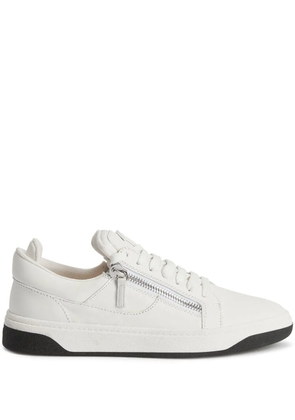 Giuseppe Zanotti GZ94 double-zip low-top sneakers - White