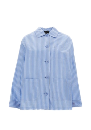 Irie' striped chest-pocket jacket - Blue
