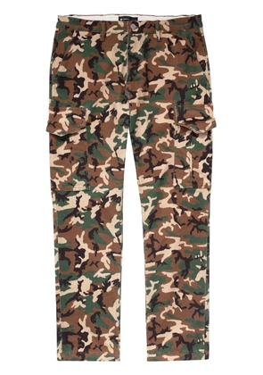 Purple Brand cargo camouflage trousers - Brown
