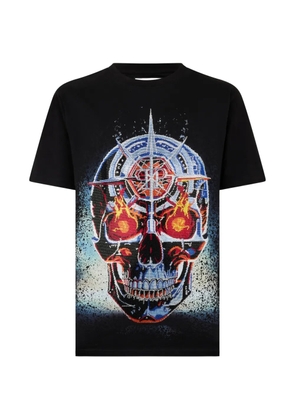 Philipp Plein rhinestone-skull T-shirt - Black