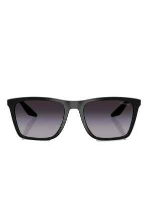 Prada Linea Rossa square-frame sunglasses - Black