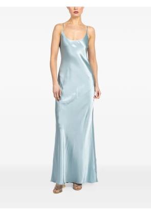 L'Agence camisole gown - Blue