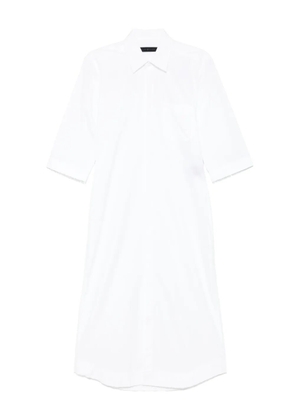 ALAINPAUL cotton midi dress - White