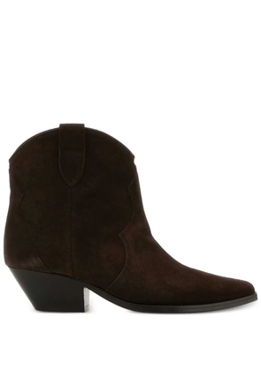 ISABEL MARANT Dewina suede ankle boots - Black