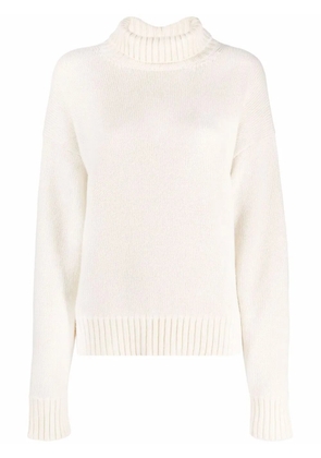 Jil Sander roll neck knitted jumper - Neutrals