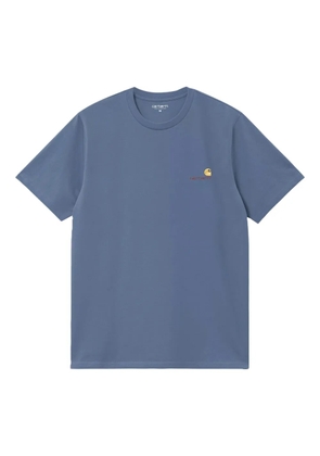 Carhartt WIP logo-embroidered T-shirt - Blue