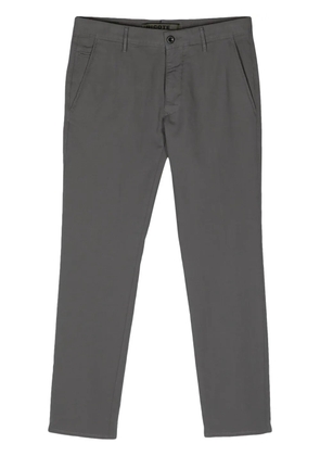 Incotex cropped chino trousers - Grey