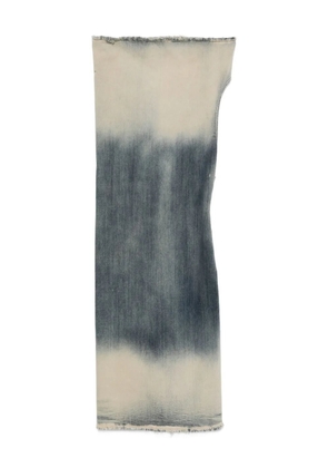 Rick Owens one-shoulder mini dress - Blue