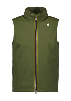 K-Way Valen zip-fastening gilet - Green