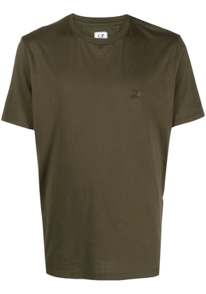 C.P. Company logo-patch cotton T-shirt - Green