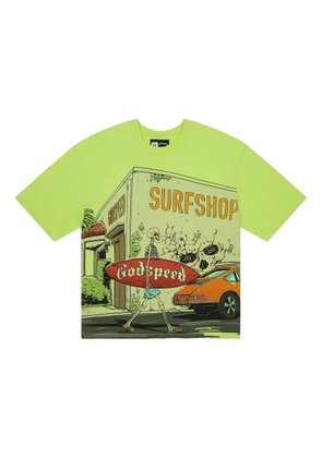 GODSPEED Surf Shop graphic T-shirt - Green