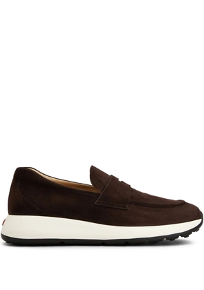 Tod's suede loafers - Brown