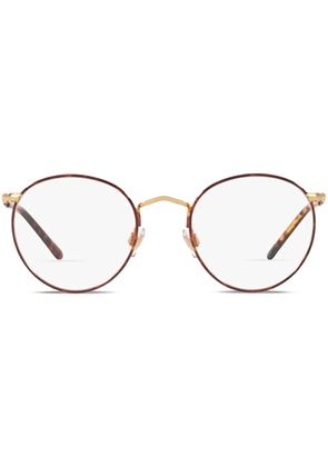 Polo Ralph Lauren round-frame glasses - Brown