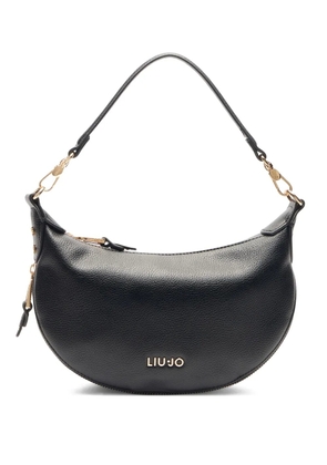 LIU JO logo-lettering shoulder bag - Black