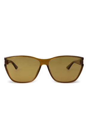 Saint Laurent Eyewear SL758 square-frame sunglasses - Brown