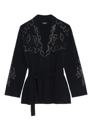 Zadig&Voltaire strass belted salomy ws west knitwear - Black