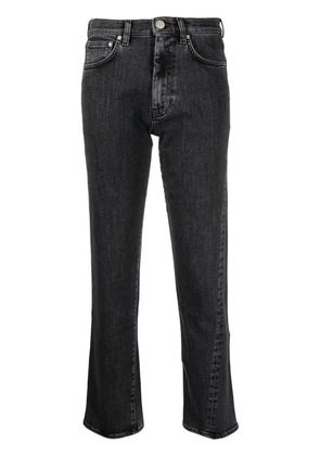 TOTEME Twisted Seam cropped jeans - Grey