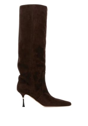 Paris Texas 75mm Bettina knee-high boots - Brown