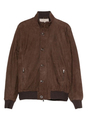 Barba long-sleeve jacket - Brown