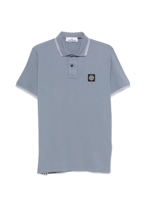 Stone Island short-sleeve polo shirt - Blue