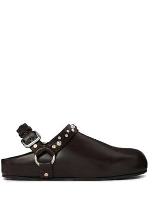Stella McCartney Elyse studded clogs - Brown