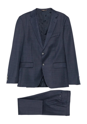 BOSS single-breasted suit - Blue