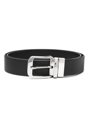 Doucal's leather belt - Black