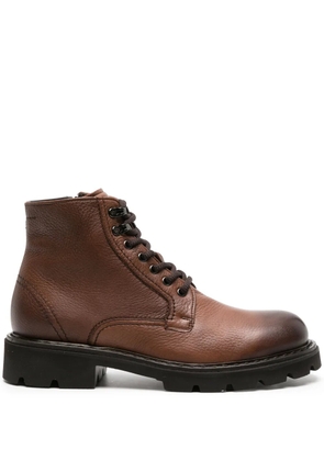 Casadei Beatles leather ankle boots - Brown