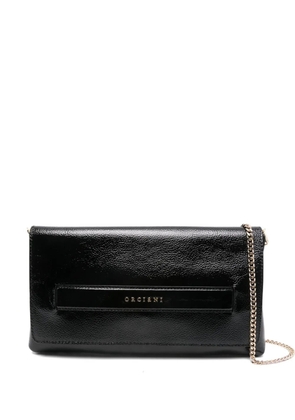 Orciani leather clutch bag - Black
